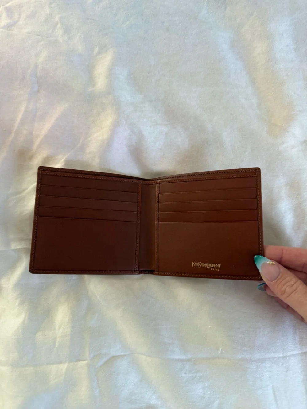 YSL bifold wallet